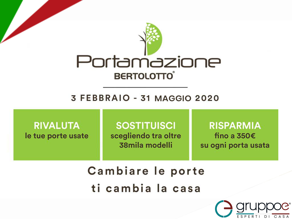 porte bertolotto portamazione promozione